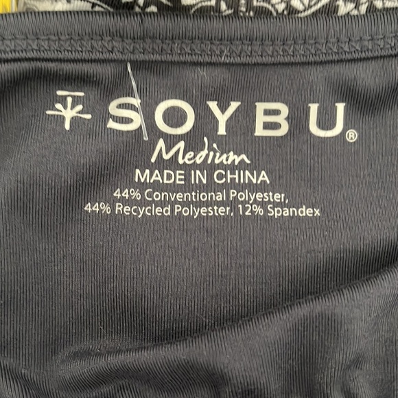 SOYBU Yoga Dress, Tank Style, Athleisure, Bra, Soft Knit Stretch - Picture 3 of 3